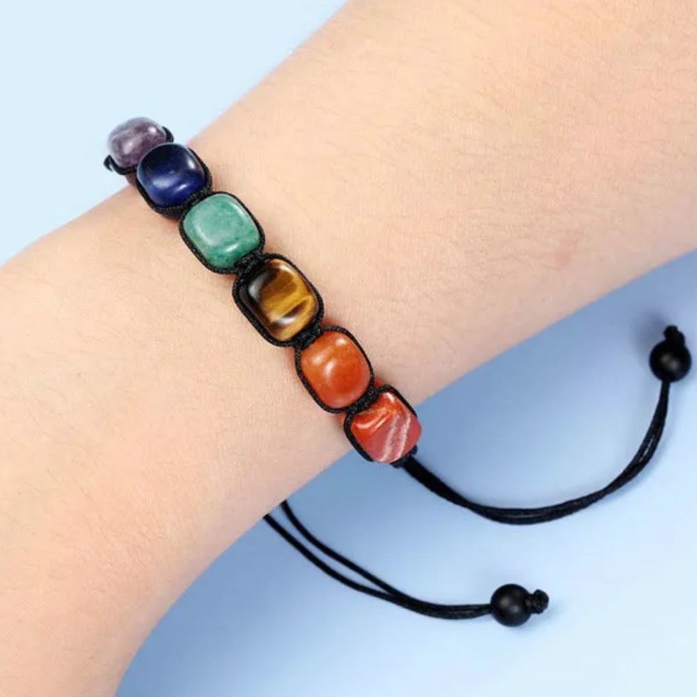 Chakra gemstone bracelet - Picture 4 of 6
